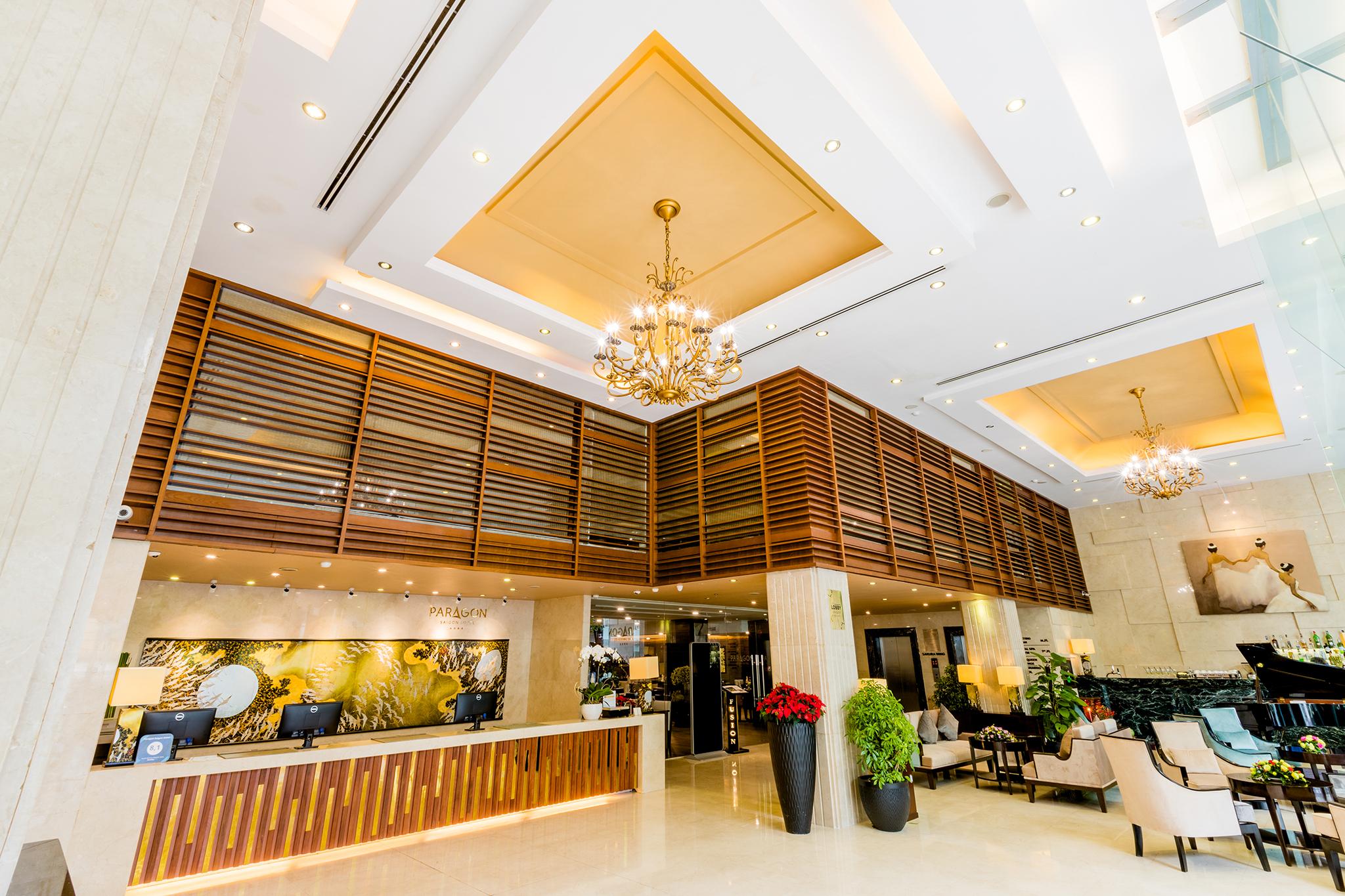 Paragon Saigon Hotel Ho Şi Min Exterior foto